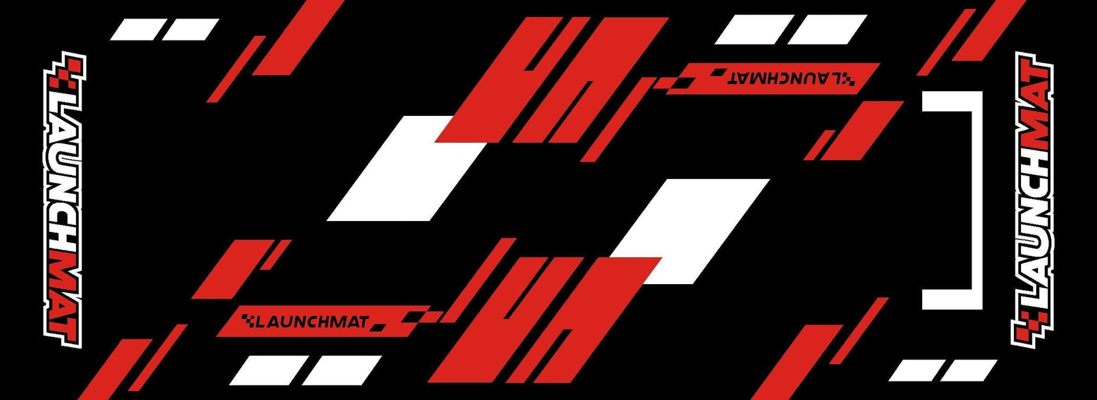 Carpeted Motorcycle Mats (Block Design)